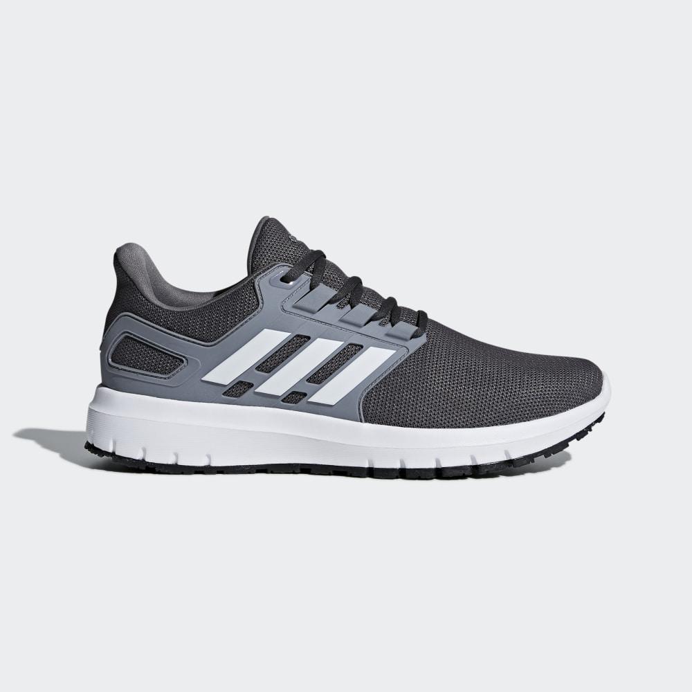 Adidas Men's Energy Cloud 2 Running Shoes Grey/White/Grey Ireland B44751